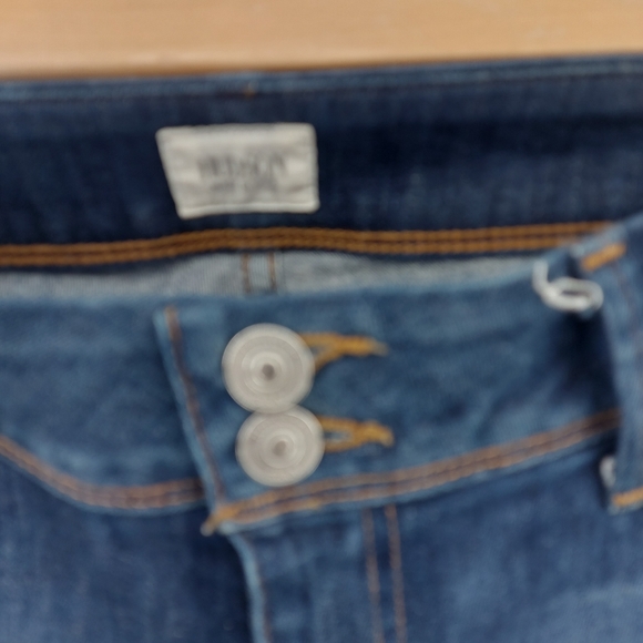 Hudson Womens Beth Mid Rise, Baby Bootcut Jeans With Studs - Picture 4 of 10